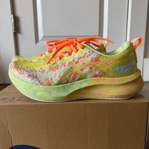 ASICS Men’s Noosa Tri 16 Safety Yellow/Cool Matcha Athletic Shoes Size 9.5